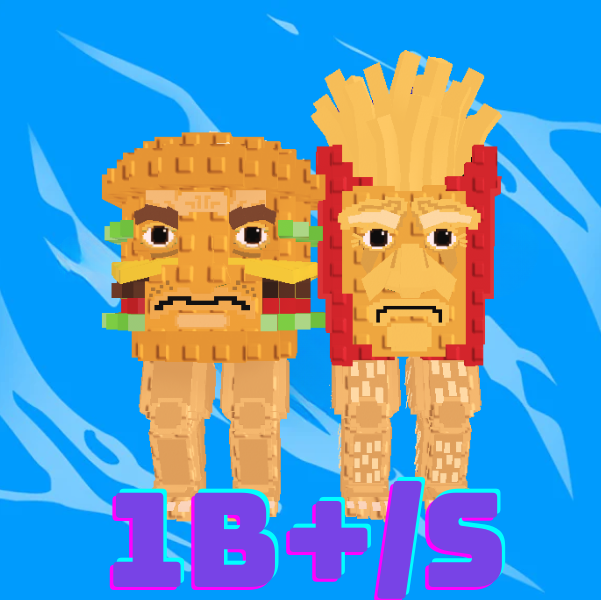 MUTATED👀 Burguro and Fryuro (1B+/S 🔥)